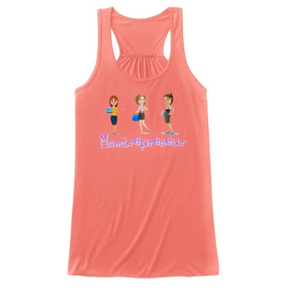 Ladies Womens Mothers Entrepreneur Canvas Tank Top
